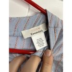 Urban Romantics  Size M Tunic Top Bell 3/4 Sleeves‎ Light Blue Coral Embroidered Photo 5