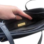 Giani Bernini  Black Leather Casual Classic Small Crossbody Shoulder‎ Purse Photo 5
