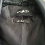 Pull & Bear  Classic Black Leather Jacket Photo 2