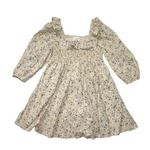 Tuckernuck NWT Hyacinth House Freesia Mini in Beige Floral Cotton Dress M Photo 0