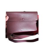 Alexander McQueen  NWT T-Bar Sling Leather Tote in Cranberry Photo 11