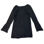 Lulus Lulu’s black oval back cutout mini dress women’s size small Photo 0