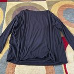Lululemon Loungeful Drape Long Sleeve Top Black Loose Fitting Size 8 See Pics Photo 0
