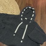 POL Cable Knit Hooded Chenille Sweater L winter boho casual $88 Fp classic fall Photo 5