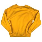 Askan Unisex NYC Taxi Cab Crew Neck Oversized Pullover Sweatshirt Top Size L Yellow Size L Photo 1
