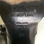 Helmut Lang  Black Leather Ankle Boots Photo 8