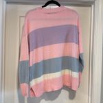 NWT Sincerely Jules‎ Pastel SKI Crew Neck Sweater Photo 5