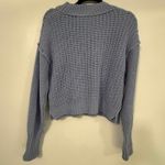 Free People Bell Song Pullover Sweater in Vintage Light Blue Small S Photo 2