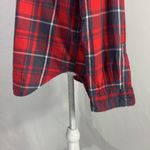 Denim & Supply Ralph Lauren Boyfriend Fit Red Plaid Button Down Flannel … Photo 7