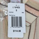 l*space L* Tan Notched Collar Crop Button Down Shirt Photo 8