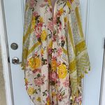 Aratta Multicolor Floral Kimono Yellow Size undefined Photo 3