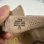 Unisa Espadrille Wedge Sandals Ankle Strap Peep Toe Taupe Beige Women6.5M Shoes Photo 5
