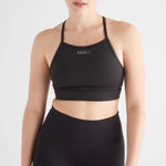 Nobull NWT  Matte High-Neck Sports Bra - XS - Black Photo 0