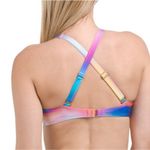 La Blanca Bikini Top Size 10 NEW Sunset Shores Over The Shoulder Underwire NWOT Photo 1