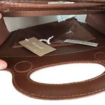 Madewell  The Toggle Crossbody Brown leather Purse NWTS Photo 4