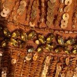 Mac Duggal  5538 Butterfly Sleeve Sequin Copper Dress Size 6 New w/ Tag MSRP $598 Photo 13