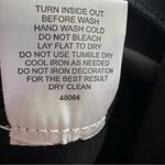 Romeo + Juliet Couture Crisscross Lace Front Black Trousers Dress Pants Size S Photo 4