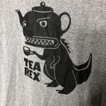 Delta  gray short sleeve t-Rex funny t-shirt novelty Photo 2