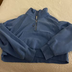 Lululemon Blue Nile Scuba Oversized Funnel-Neck Half Zip Photo 0