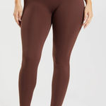 Gymshark Whitney Simmons  Brown High Waist Legging Size M Athletic Photo 0