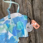 B Swim bikini NEW Blue crush Patterned large reverse Photo 1