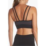 Zella Body Rhythm Sports Double Strap Back Seamless Bra Black Size Large Photo 3
