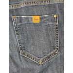 ZARA  Blue Medium‎ Wash Denim Distressed Raw Cut Hem Skinny Jeans 2 Photo 9