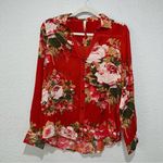 Raga  Melissa Button Up Printed Top Photo 0