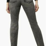 Good American Good Classic Low Waist Fray Jeans in Black175 Size 2 /26 Photo 0