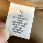 Roz & Ali  Beige Tan Belted Trench Coat Double Breasted Women’s Size Medium Photo 8