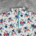 Vera Bradley  Womens 1/4 Zip Pullover Floral Long Sleeve Size S Small Photo 1
