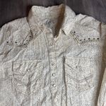 Rock 47 by Wrangler Cream Pearl Snap Button Photo 2