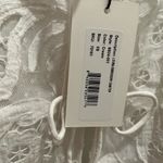 NWT Sea New York Lovina Lace Cami Camisole Tie Front Top Blouse Cream White XS Photo 8