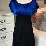 The Limited  Dress Dinner Fitted Semi formal Blue Black womens 0 Photo 1