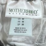 Motherhood Maternity  100% cotton black and white dress size medium Photo 2