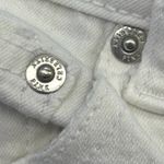 Celebrity Pink  Juniors Size 13 White Denim Low Rise Cuffed Shortie Jean Shorts Photo 8