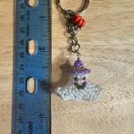 Handmade  Halloween ghost keychain Photo 2