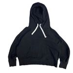 Gap SemiCrop Hooded Sweatshirt Black Size Medium 22x20 (Preowned) Photo 0