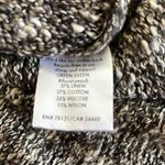 Eileen Fisher Tweed Linen Blend Sweater Scoop Neck Casual Brown~ Cream Fall Cozy Photo 4