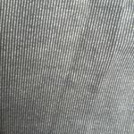 Betabrand Classic Dress Pant Yoga Pant Gray Pinstripe Straight W1056 Sz M Photo 6