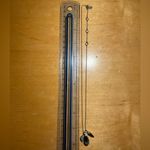 Kendra Scott  Rhodium Dira Coin Charm Necklace in Slate Cats Eye Photo 11