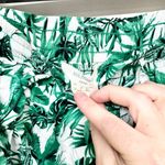 Solitaire Women Slit Leg Elastic Waisted Floral Tropical Swim Joggers Size Small Photo 1