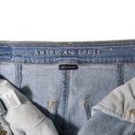 American Eagle Denim Mini Skirt Button Front Light Wash Casual Womens Size 6 Photo 8