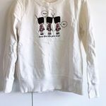 Crew Sweater Queens Guard Soldier Print in Ivory Size 4 Photo 3