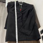 Diane Von Furstenberg DIANE Bon Furstenberg Black Silk Blazer Size Medium NWT Photo 10
