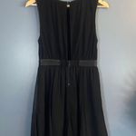 Alice + Olivia Bateau Neckline Black Mini Dress Photo 7