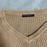 Brandy Melville Tan Knit Sweater Photo 4