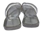 Lauren Lorraine Tampa Rhinestone Flip Flops Jelly Thong Sandals Clear Size 7 NWB Photo 10