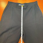 Lafayette 148 Dress Pants Black Silver‎ Stripe Wool Size 8 Petite Photo 9