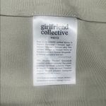 Girlfriend Collective High-Waisted Gray/ Sage Green Athletic Shorts size Small Photo 3
